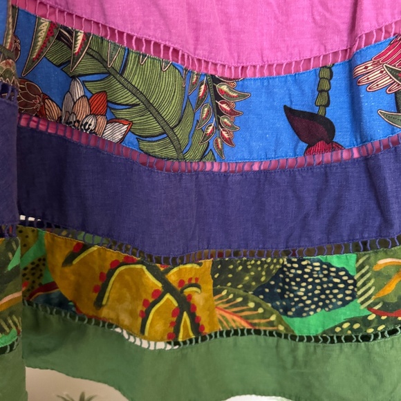 🌴Full Set Farm Rio Crop Top & Skirt Small 💃🏻 - Picture 5 of 11